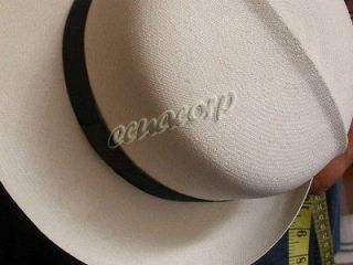  Colonial HandMade Straw Panama Hat SemiFino Pick Band Color Sizes