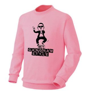   My gangnam style sweatshirt,track shirt,basketball suit,kpop   pink