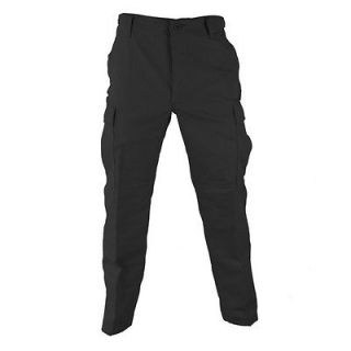 Propper Black Genuine BDU Military Pants Zipper Fly Army CP Ripstop
