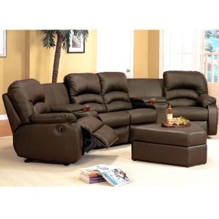 leather sectional recliner in Sofas, Loveseats & Chaises