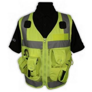   High Vis Yellow Advanced Tactical Police Security and Dog Handler Vest
