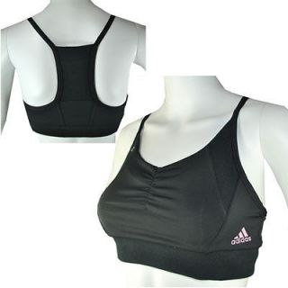 Adidas Sports Yoga Running Top Gym Bra Womens Size 8 14