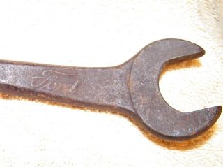   FORD ANTIQUE TIRE WRENCH AND LUG TOOL,FOR MODEL T VINTAGE STEEL TOOL