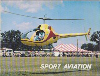 Sport Aviation Magazine (March 1981) Rotorways Exec 2 place 