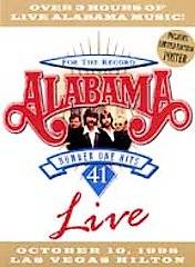 Alabama For the Record   41 Number One Hits Live DVD, 1999