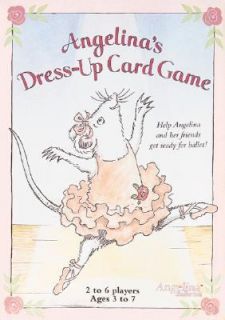 Angelina Ballerinas Dress Up Card Game by AG Publishers Editors 2003 