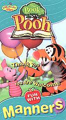 Book of Pooh, The Fun With Manners VHS, 2002
