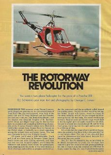 1997 Rotorway Helicopter report 4/3/12