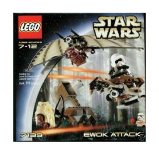 Lego Star Wars Episode IV VI Ewok Attack 7139