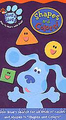 Blues Clues   Shapes and Colors VHS, 2003
