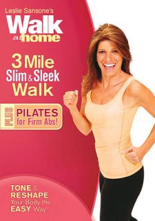 Leslie Sansone Walk at Home   3 Mile Slim Sleek Walk DVD, 2009