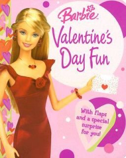Barbie Valentines Day Fun by Cappi Novell 2005, Board Book