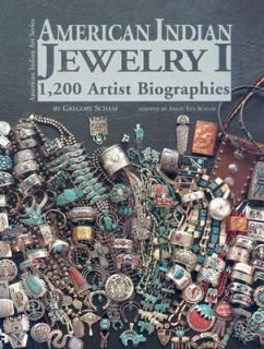 American Indian Jewelry I 1,200 Artist Biographies Vol.5 by Gregory 