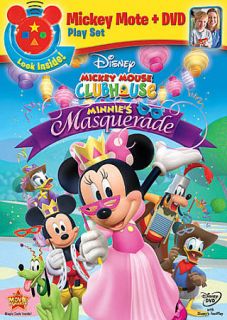Mickey Mouse Clubhouse Minnies Masquerade DVD, 2011, With Mickey Mote 