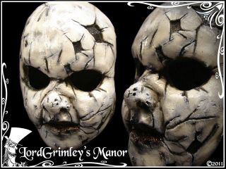 Porcia Lynn Half Halloween Mask Prop Horror Doll Face Tom Devlin