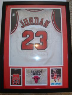 Michael Jordan Chicago Red Bulls Framed Vest Display