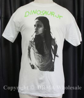 Authentic DINOSAUR JR. Band Green Mind Girl Smoking T Shirt S M L XL 