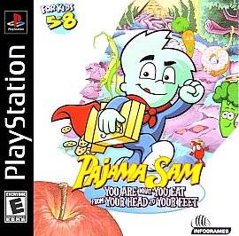 Pajama Sam You Are What You Eat From Your Head To Your Feet Sony 