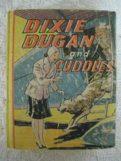 Vintage 1940 DIXIE DUGAN AND CUDDLES Book Comic Saalfield Striebel 