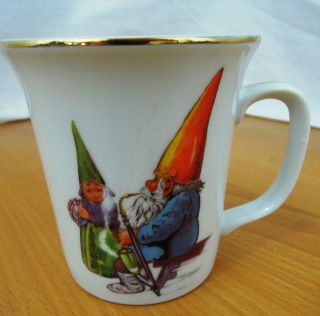   Gnome Rien Poortvliet Harry N Abrams Coffee Cup Mug 