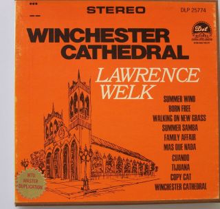 LAWRENCE WELK   WINCHESTER CATHEDRAL   REEL TO REEL TAPE 7½