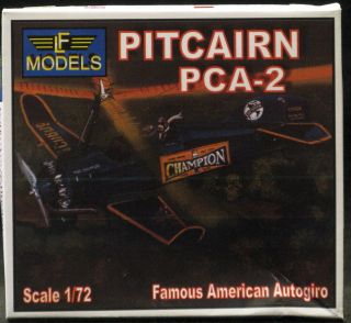 LF Models 1/72 PITCAIRN PCA 2 AUTOGYRO Champion Spark Plug Co.