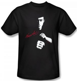 NEW Men Women Kid Youth SIZES Bruce Lee Classic Fight Pose Signature T 