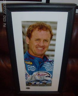 NASCAR Rusty Wallace #2 Framed 8.5 x 20 Rustys Last Call Image 3 