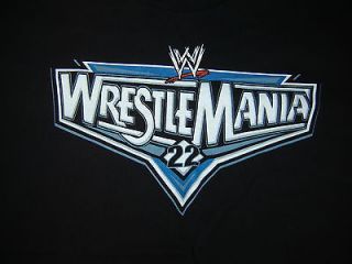 WWE/WWF Wrestlemania 22 Chicago 04/02/06 T Shirt (X Large)