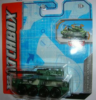 Stryker M1 128 MGS MILITARY Tank * Matchbox Working Rigs 2012