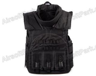 Airsoft Wargame Paintball Tactical SDU Body Vest Black