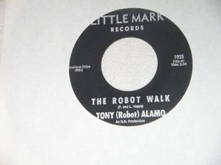 TONY ALAMO 45 The Robot Walk / Mr. Machine MOD R & B SOUL POPCORN NM 