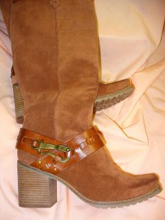   EE~High~HEEL~D​RESS~Harness~C​ountry~WESTERN​~Boots~Shoe~9.​5m