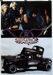 Aerosmith 24x34 Pump Poster Steven Tyler