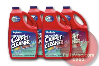 NEW 4 Gallons of Rug Doctor Oxy Steam Chemical Oxy Steam Carpet 