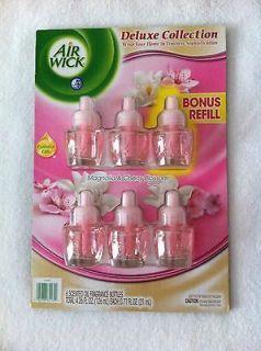   Wick Deluxe Collection Magnolia & Cherry Blossom 6 Fragrance Refills