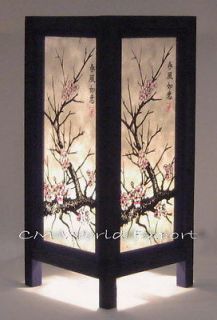 ASIAN ORIENTAL LAMP   JAPANESE CHERRY BLOSSOM TREE  