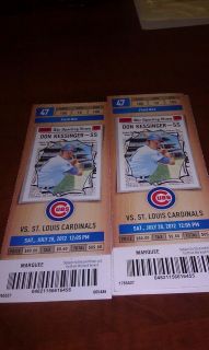 chicago cubs, Tickets