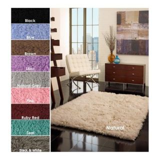 blue shag rugs in Area Rugs