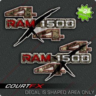 Ram 1500 4x4 Camo Truck Hunting Decal Archery Set