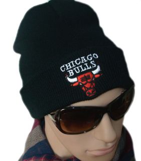 Chicago Bulls Wool Beanie Hat Black   Obey Snapback 5 panel supreme