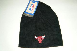 Chicago Bulls Vintage Authentic Beanie / Toque Knit Hat New with tags 