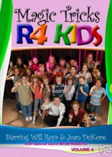 Magic Tricks R 4 Kids DVD #4   Watch, Learn & Perform Bonus Trick 