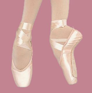   Bloch Aspiration Beginner Pointe Shoes, Girls sz 1 D to Adult 5½ A