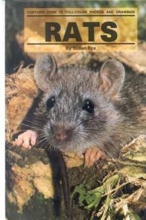 NEW Book Rats Pet Owners Guide Susan Fox Rat Cage Toy Breeding 