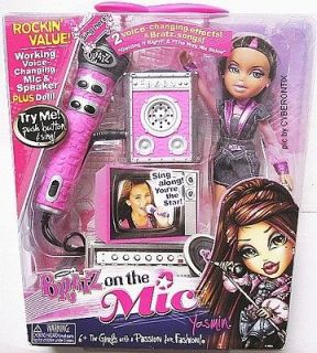   On The Mic YASMIN Doll NEW IN BOX brats Speaker Microphone Autotune