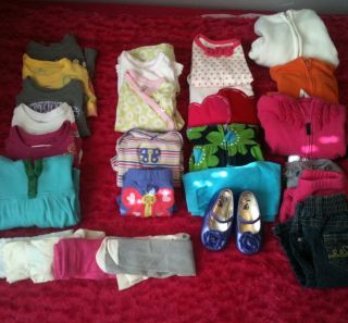   Baby Girl Winter Clothing Lot 6 & 9 Months, Carters, Childrens Place