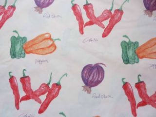 chili pepper tablecloth