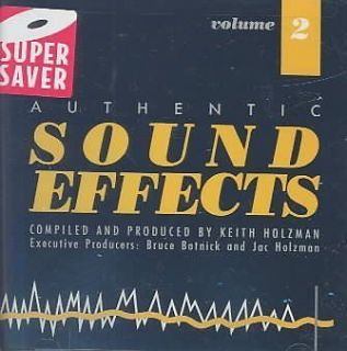 SOUND EFFECTS/VARIOU   AUTHENTIC SOUND EFFECTS, VOL. 2   NEW CD