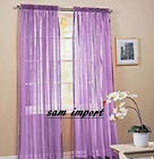 purple window curtains in Curtains, Drapes & Valances
